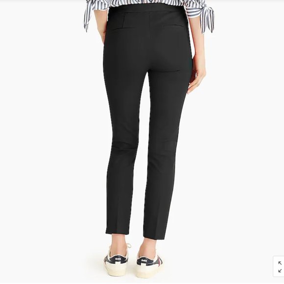 J. Crew Martie pant in bi-stretch cotton (Size 0) - Picture 2 of 6